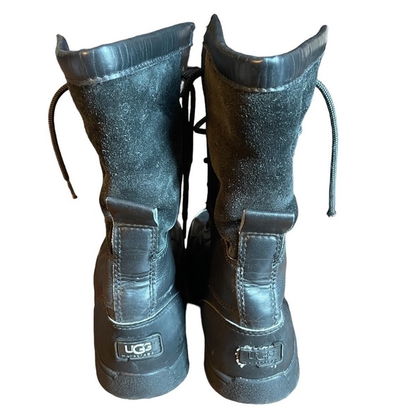 Ugg Butte II Black Boots size 5 - Picture 2 of 10